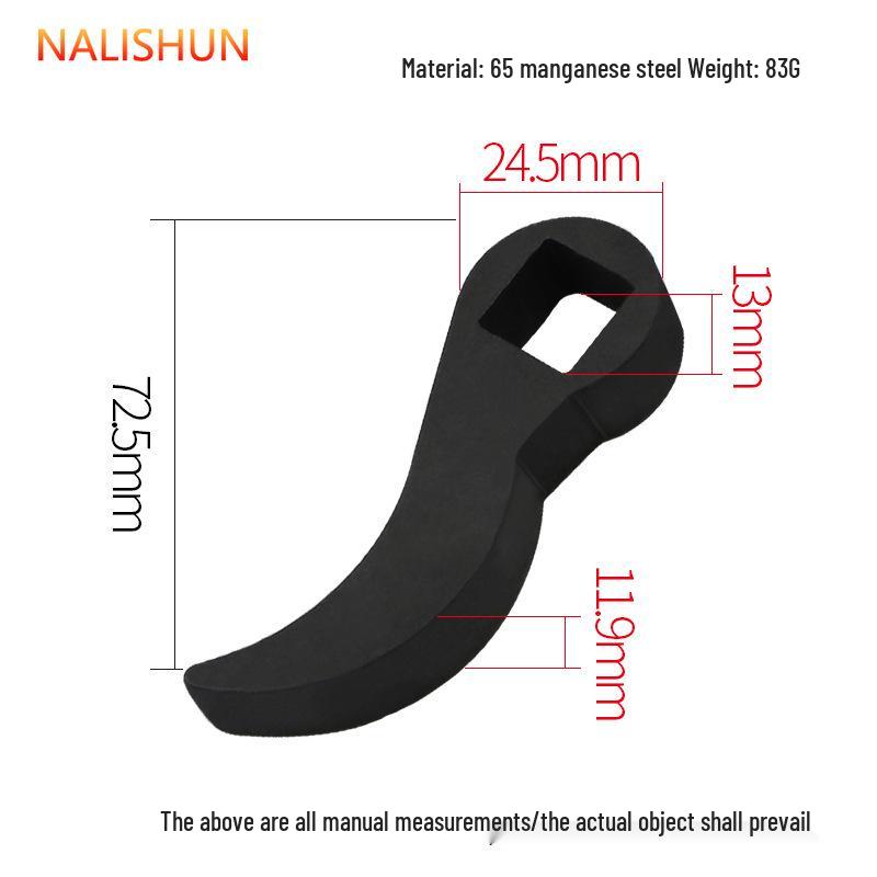 Labor-saving Adjustable Crowbar Adapter for Shaft Disassembly