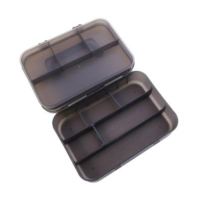 Double Layers Lure Organizers with Removable Dividers Tool Box Baits Separator Fishing Tackle Box Lure Storage Box Tray