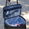 CB Japan Nákupní vozík Velká kapacita 20L Taška 2WAY Design Nosnost 15kg Chladicí nákupní vozík manévrovací Vozík/Přes rameno