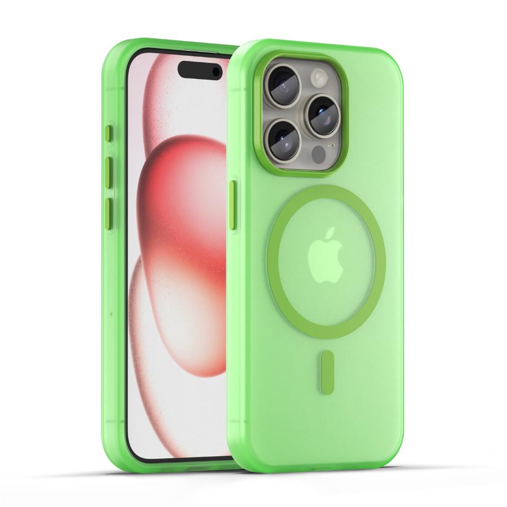 Luxury Magnetic Wireless Charge For Magsafe Case for iphone 16 15 13 12 11 Pro Max Shockproof Matte TPU Bumper 14 Plus Cover