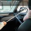SEAMETAL Car Telescopic Rearview Mirror Squeegee Portable Rainy Glass Window Handheld Wiper Car Side Mirror Cleaning Tool