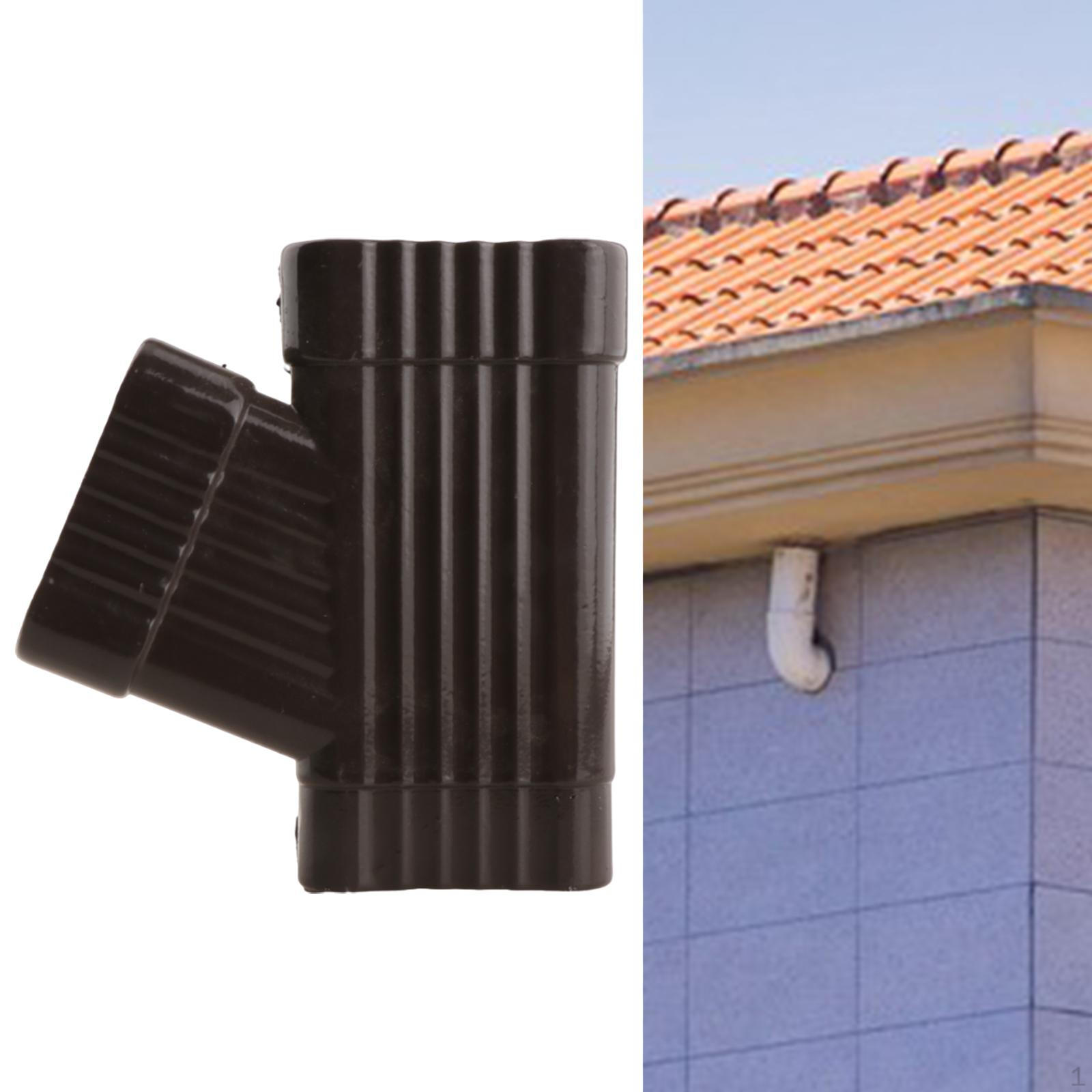 

Y-образный соединитель желоба, аксессуары, запасные части для водоотвода дождевой воды, прочный алюминий