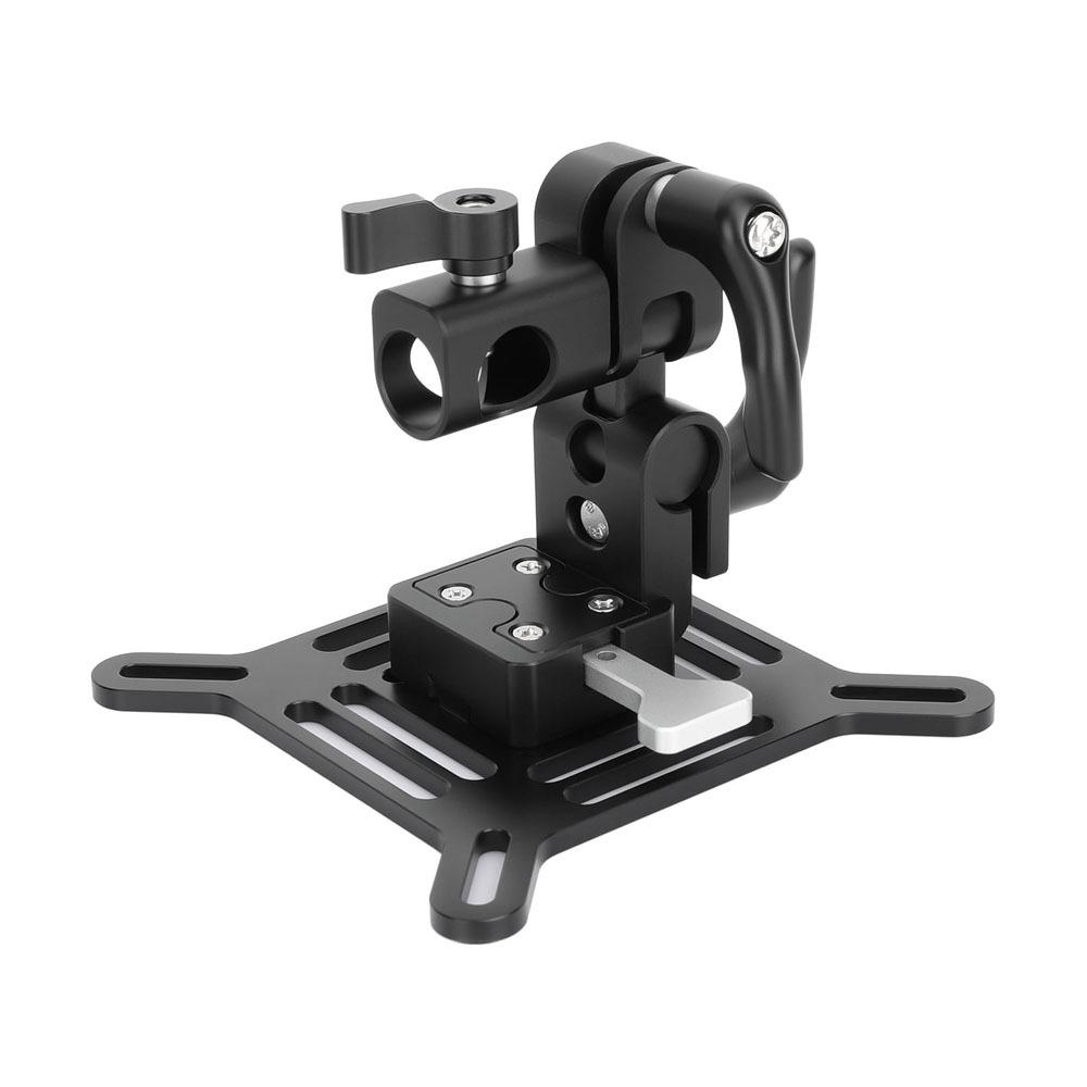 Adjustable HDRIG Monitor VESA Mount Bracket with 16MM Light Stand Adapter