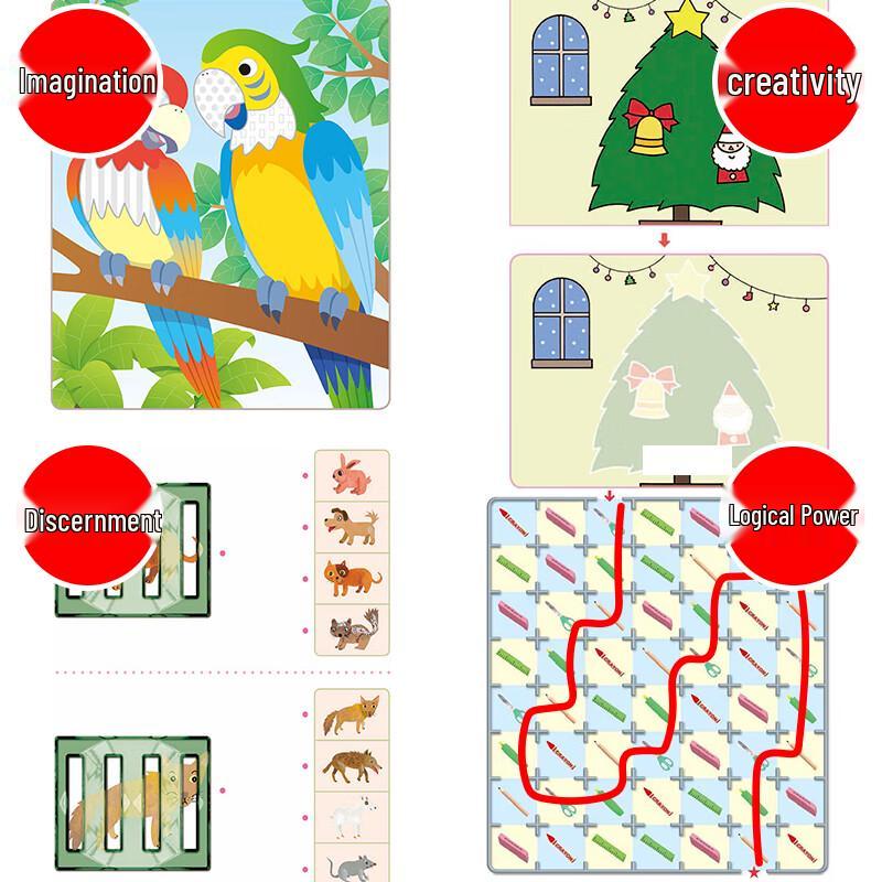Kumon Thinking Skills Training Game Books