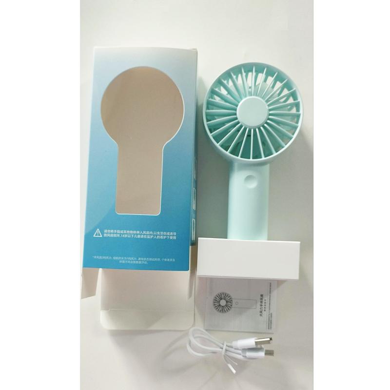 Portable USB Rechargeable Mini Fan for Dorms, Desktops, Outdoor Use