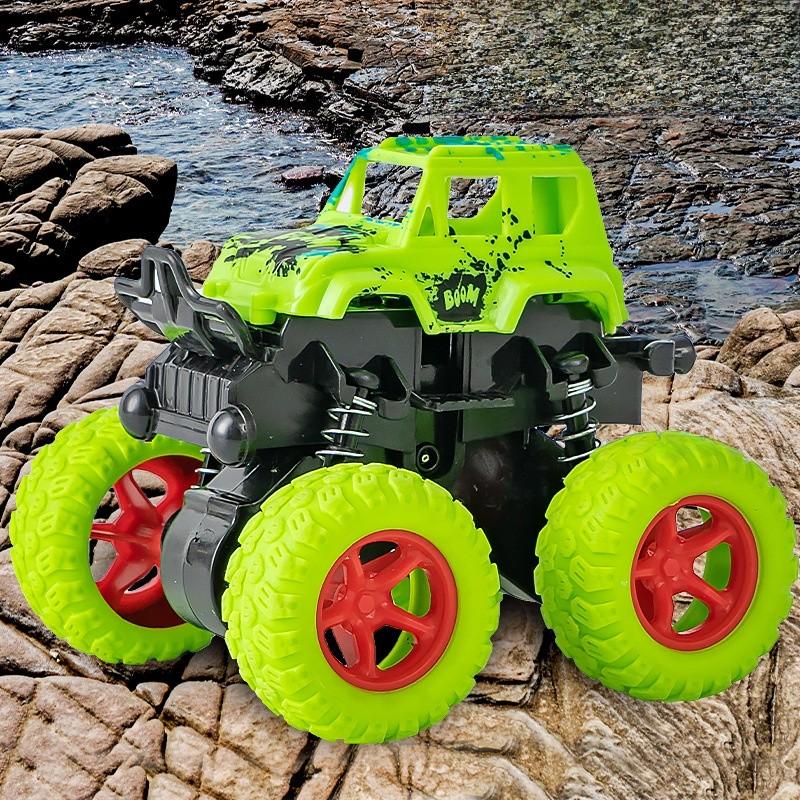 Off Road Inertia Rc Car With Rotating Stunt Features For Kids Indoor Play