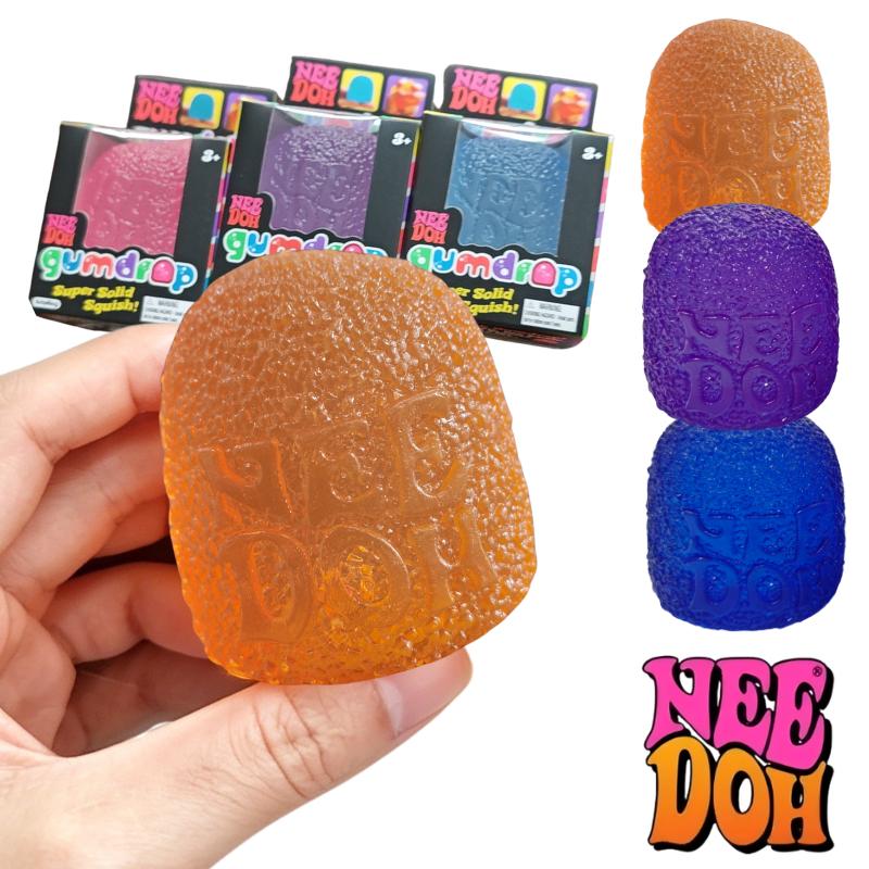 Interesting Toys Schylling Mini Candy Needoh Gumdrop Soft Sensory Fidget Toy Stress Relief Squeeze Ball Small Gift