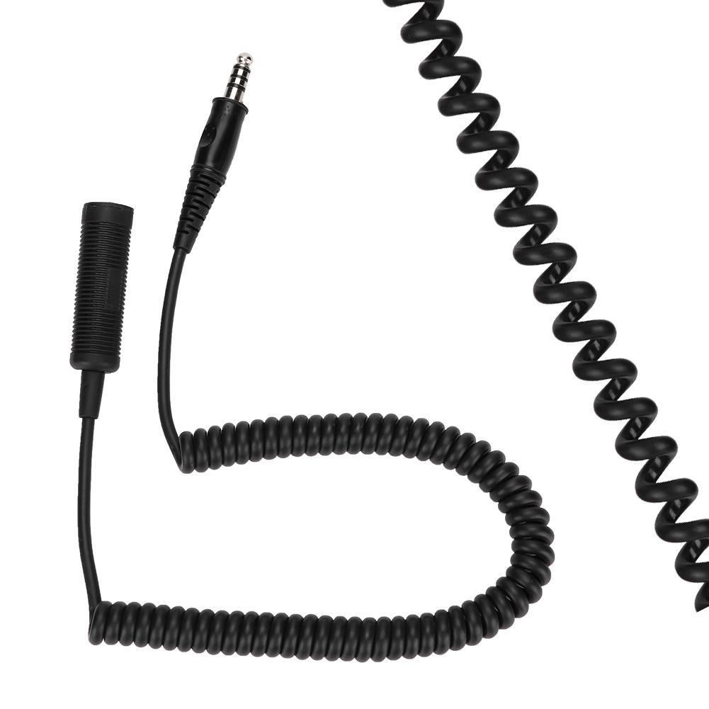 U 92A U TO U 174 U Helicopter Military Headphone Extension Line Cable for Helicopter   Military