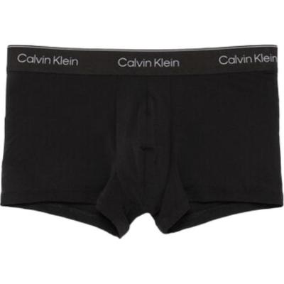 Solid Color Simple Comfortable Boxer Shorts Men Bottoms Black NB3539