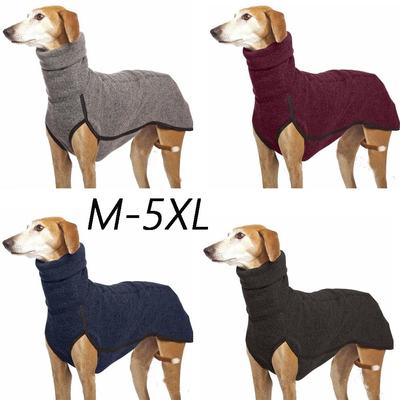 Useful Warm Soft Greyhound Costumes Pitbull Coat Jacket Harness Vest Pet Hoodie Coat Dog High Collar Sweater