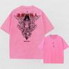 2025 Anime Attack on Titan Trička Vintage Prané Tričko Harajuku Oversize Bavlněné Tričko Bavlna Móda Streetwear Unisex Top