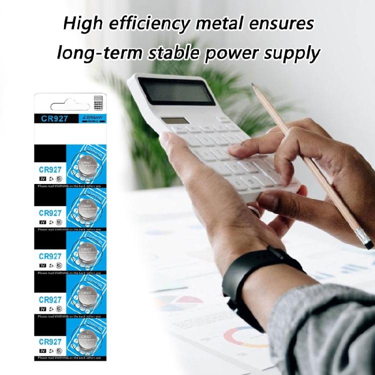 5/10Pcs CR927 3V Lithiums Button Cell Batteries for Watches Calculators and Home Electronics