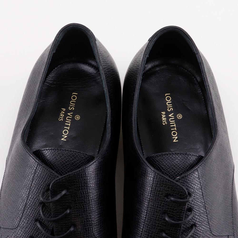 LOUIS VUITTON Derby shoes Dress shoes Kensington black leather mens Used