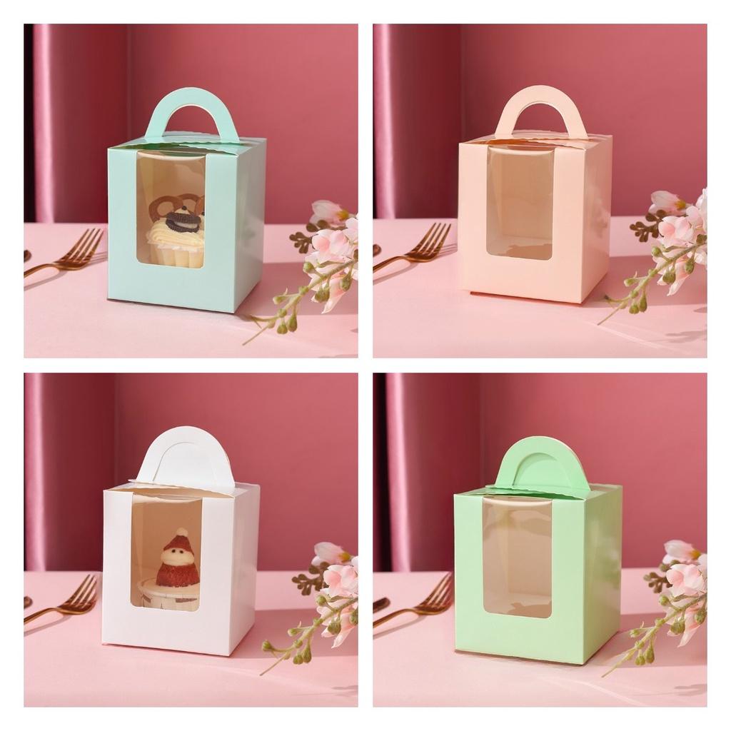 Thick Paper Cupcake Boxes For Individual Baked Goods Wholesale Manufacturer