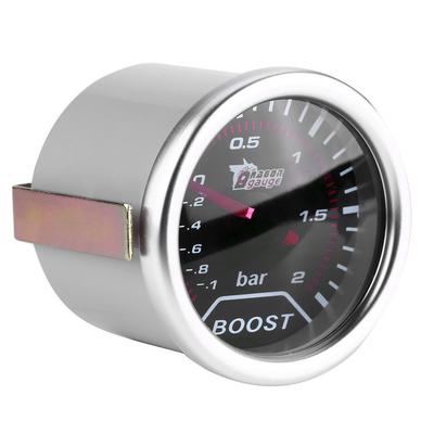 Qiilu Boost Meter, Boost Meter, 12 V, 2 Inch (50 Mm), General Purpose, Red