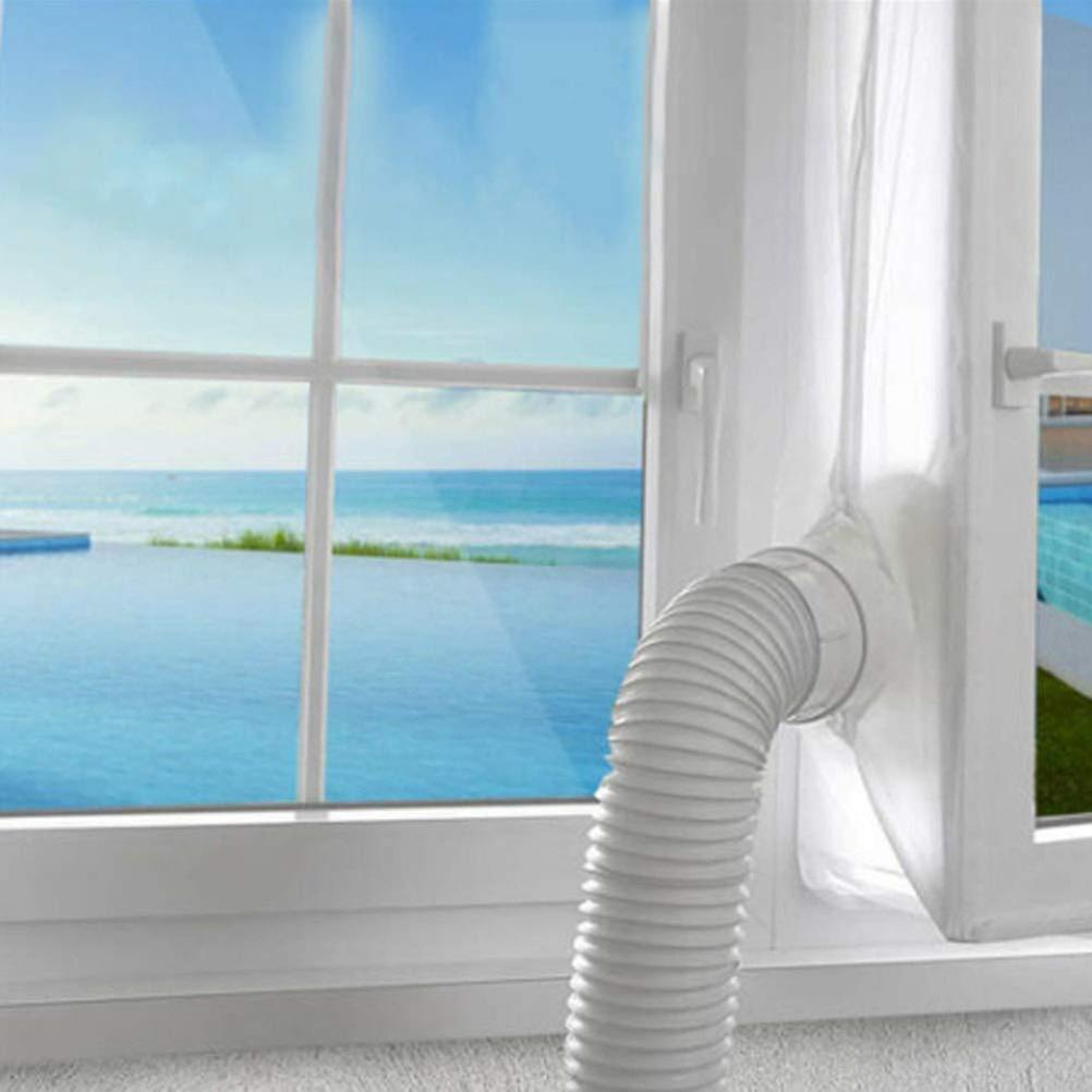 Portable AC Window Seal Kit 4M Airlock Cloth for Sliding Windows