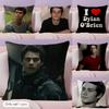 Actor D-Dylan Obrien Cushion Cover Natural Linen Pillow Case Double-Sided Print Decorative Sofa Pillowcase Home Decor Gift