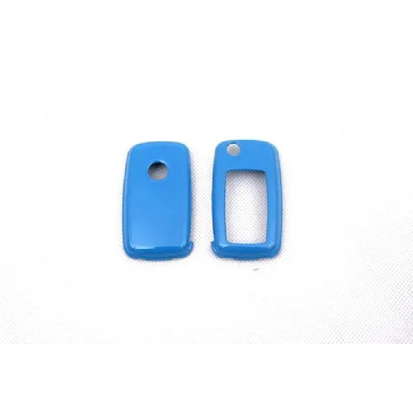 Gloss Blue Color ABS Plastic Made Remote Key Smart Key Case Decorative Cover Fob For VW Volkswagen MK6