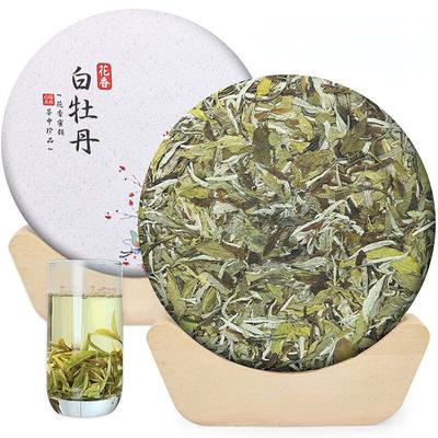 300g Fuding Neuer Weißer Tee Weiße Pfingstrose Duft Weißer Tee Kuchen Frühlingsblume Tee