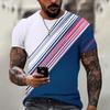 Men's T-shirt Trendy New Design Black and White Color Art 3D Printed Oversized Round Neck Tops Loose Casual Simple Style T Shirt