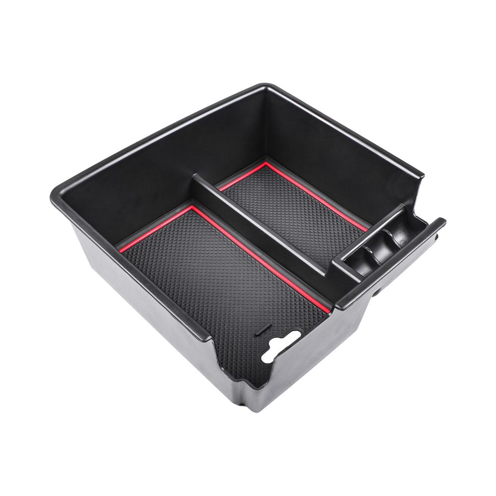 Car Accessories Organizer for Ford Ranger Center Console 2019 2020 2025 2025 2025 XL XLT Lariat, Armrest Divider Storage Tray