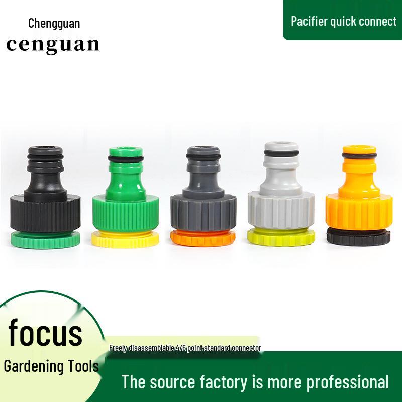 Plastic Quick-Connect Hose Nipple for Car Wash & Faucet