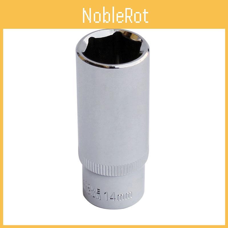 Hex Part Drive 14" Drive Socket Set Long Deep 4 14 Mm Screwdriver