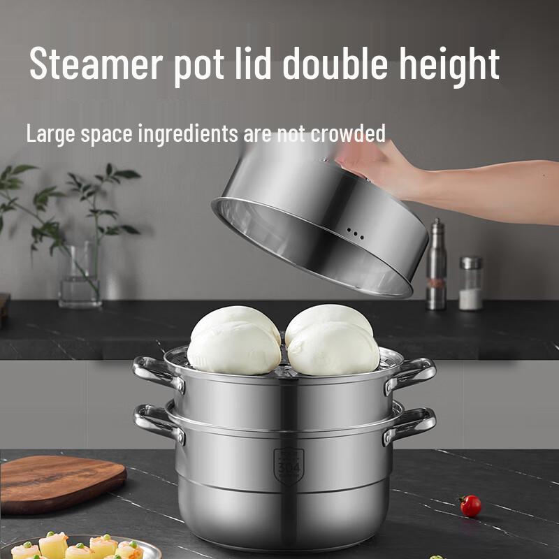 COOKER KING 304 Stainless Steel Steamer Pot