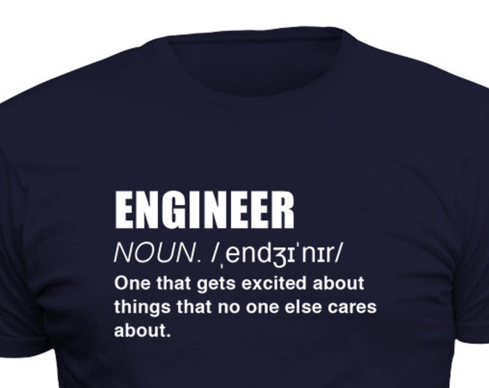 Coder Gift Funny Engineer Gift Boyfriend Gift Birthday Gift For Him. Nerd Gift Funny Engineer Shirt Engineer Definition #OS160 S