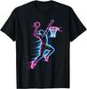 Neon Basketball Dunk Graphic T-shirt