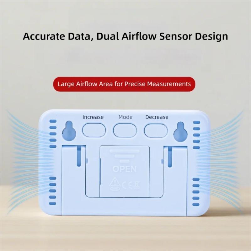 Durable Portable Temperature Humidity Meter Mini Convenient Temperature Detection Sensor LCD Digital Hygrometer Household