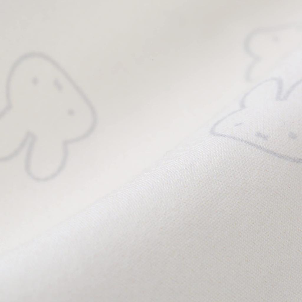 Nishikawa Baby Schmusetuch-Set, waschbar und Bio-Blumen, hergestellt in WF52302001, 37 x 27 cm [Nishikawa] 6, verwendbar, Miffy, Muster, Japan, Beige, Körper