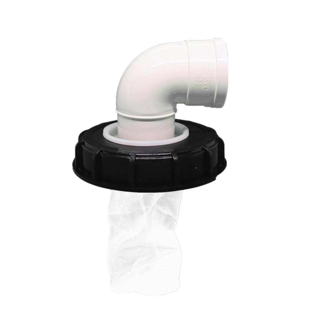 Capac pentru Butoi IBC Ton cu Filtru Exterior Capac Durabil din Plastic cu Orificiu de Ventilație Capac Filtru pentru Butoi Ton