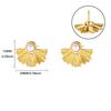 Titanium Steel Stud Earrings Female Pearl Flower Light Luxury High-end Sense Niche Temperament Non-fading Earrings Versatile Earrings