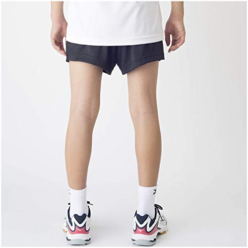Mizuno Volleyball Game Pants, Junior, V2MB0412, Black, Size 140, for Club Activities and Practice