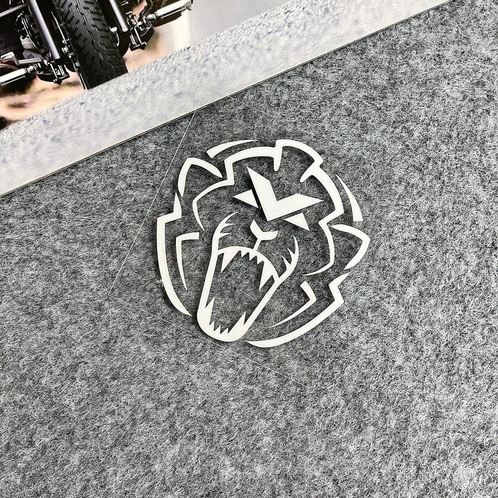 Adesivi Riflettenti Impermeabili per Casco e Auto con Logo del Pilota di F1 Verstappen