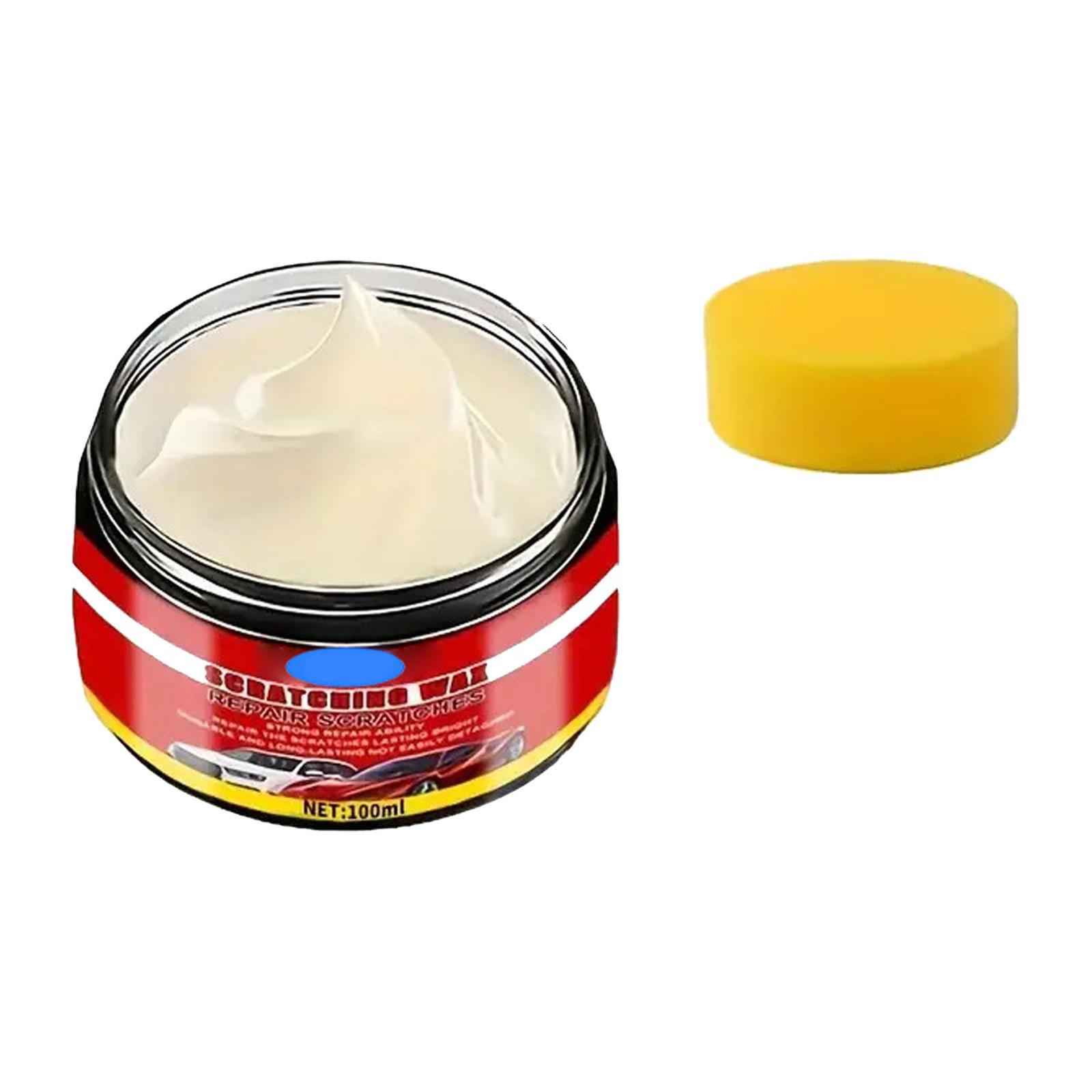 

Scratch Remover for Vehicles, Upgraded Car Scratch Remover Kit with Wipe Sponge Car Paint Polishing Wax 1