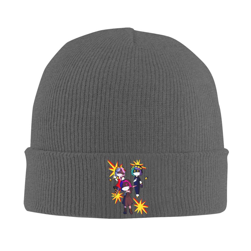 Murder Drones Knitted Hat  Beanie Hats Hippie Elastic Unisex WomenBonnet Hats Autumn Winter Design Cute Caps Birthday Present