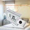 Projection Alarm Clock Digital Table Clock with Thermometer Hygrometer Display
