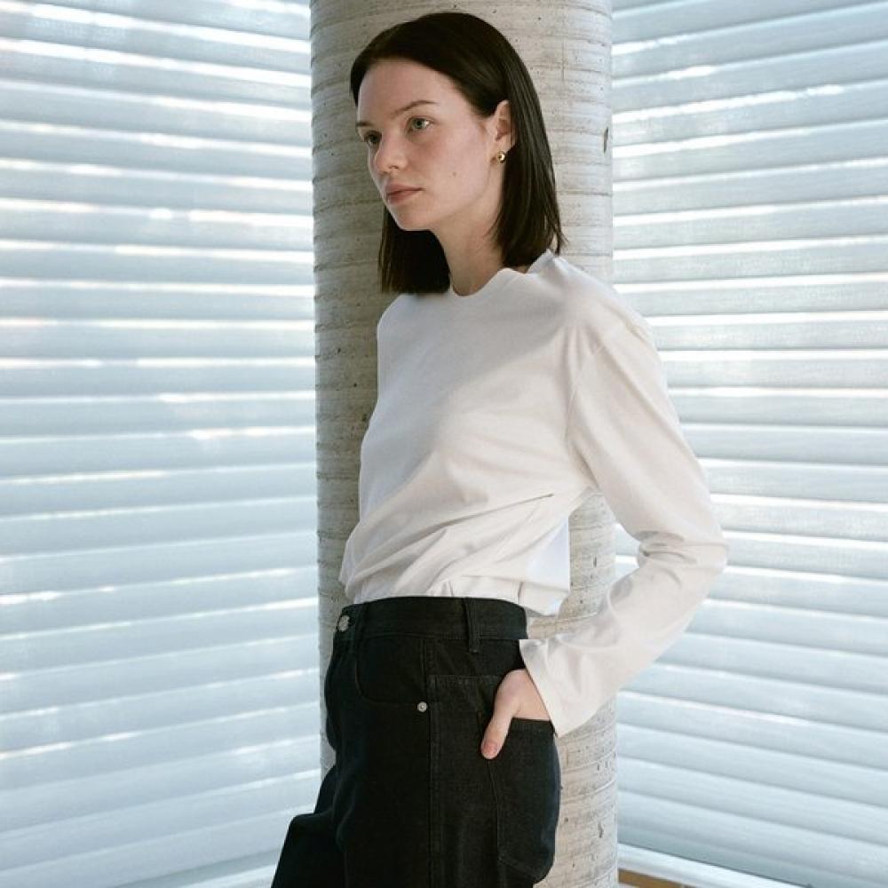 

On On Round Neck SilkeTTe T shirT New6se227 SAND BEIGE/M_02