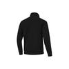 Li Ning Fitness Series Solid Color Stand Collar Knitted Cardigan Hoodie Men Tops Black AWDU125-1