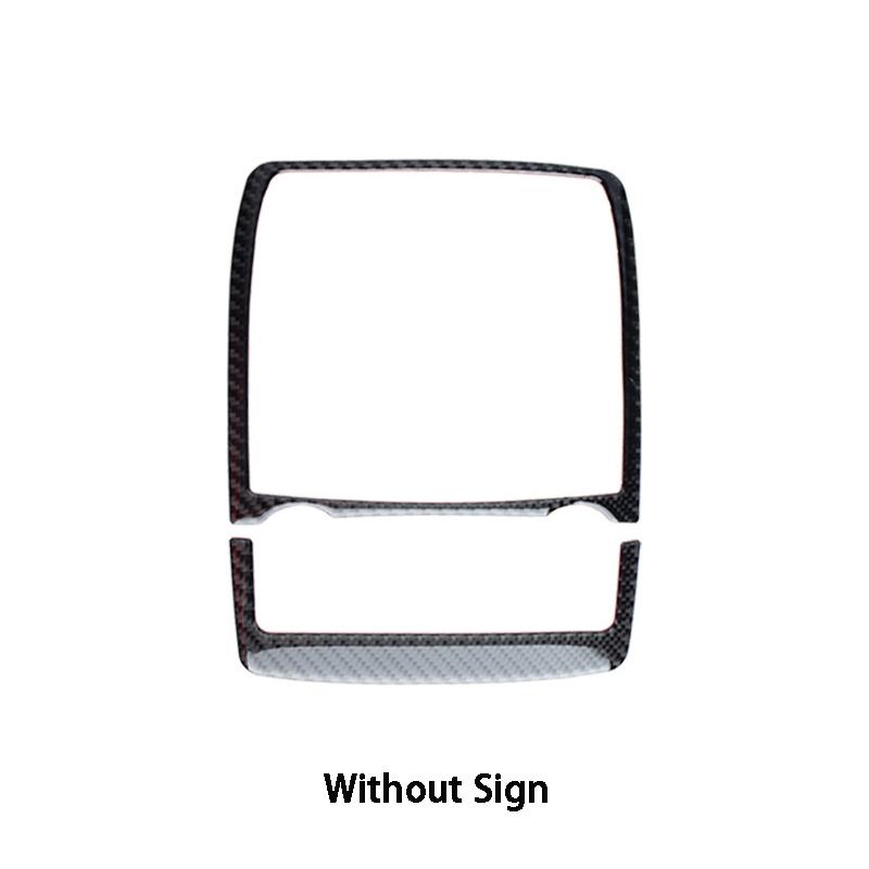 

Передняя лампа для чтения автомобиля, наклейка, накладка из углеродного волокна, наклейки для украшения салона автомобиля для BMW E70 E71 X5 X6 Style-B