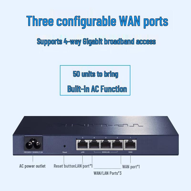 TP-Link R483G Multi-WAN Gigabit VPN Router (CN version)