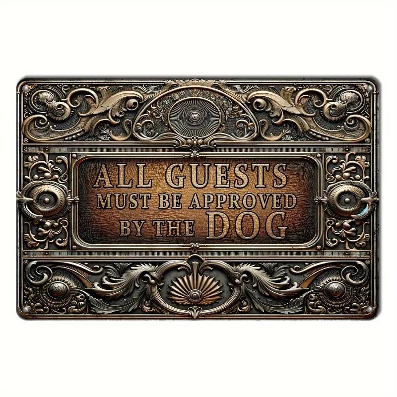 Metal Tin Poster Visual Effect Wall Art Decor Art Painting Retro Plaque Poster for Bar Club Wall Decor Retro Home Wall Plate