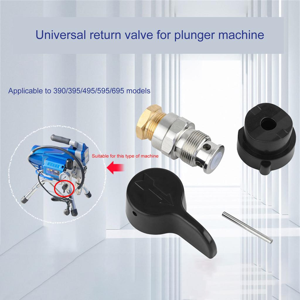 235014 Prime Spray Valve Drain Valve for Graco 210 230 390 395 490 495 595 3400 Aftermarket Airless Paint Sprayer