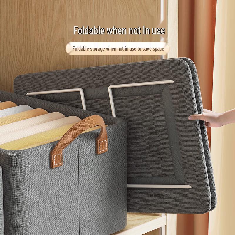 Miflame Foldable Drawer Clothes Storage Baskets