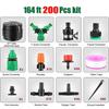 148/180/200PCS Garden Automatic Drip Irrigation Watering System Kit No Waste Water for Greenhouse Seedling Growing
