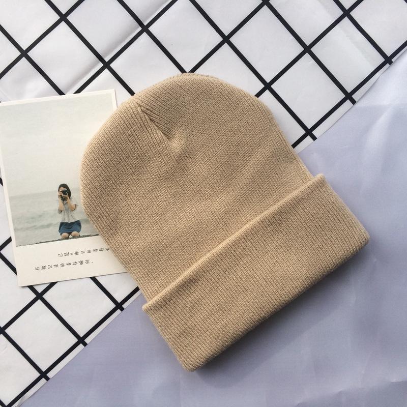 Custom Embroidery Logo Design Blank Plain Unisex Cheap Kids Children Baby Infant Beanies