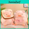 Adorable Lulu Pig Plush Toy Wholesale New Bread Toast Pig Stuffed Animal Doll Birthday Gift Pillow