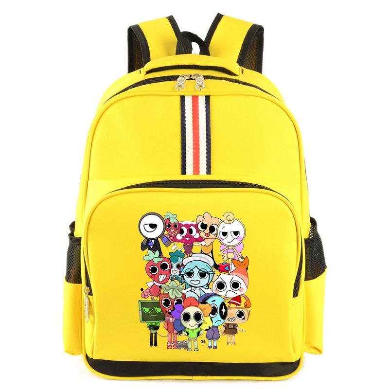 Cartoon Peripheral Trend Children'S Backpack Primary And Secondary School Students Large-Capacity Schoolbag